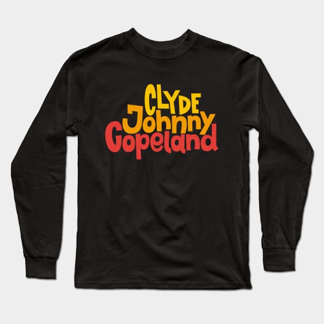 Johnny 'Clyde' Copeland - Blues Legend Tribute - Artistry Unleashed Long Sleeve T-Shirt by Boogosh